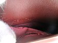 Photo9: Cartier Must de Cartier Bordeaux Leather Flap Bill Wallet #a773