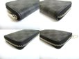 Photo7: LOUIS VUITTON Damier Graphite Leather Zippey Coin Purse #a774