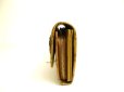 Photo3: GUCCI Guccissima Gold Leather Heart Motif Flap Wallet #a776