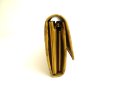 Photo4: GUCCI Guccissima Gold Leather Heart Motif Flap Wallet #a776