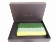 Photo12: BOTTEGA VENETA Intrecciato Green Tricolor Leather Round Zip Wallet Purse #a777