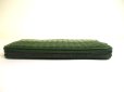 Photo6: BOTTEGA VENETA Intrecciato Green Tricolor Leather Round Zip Wallet Purse #a777