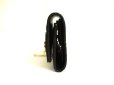 Photo3: GUCCI Interlocking G Black Leather 6 Pics Key Chain #a778