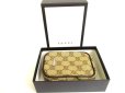 Photo12: GUCCI Beige GG Canvas Cigarette Case Pouch #a779