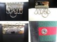 Photo9: GUCCI Guccissima Black Leather 6 Pics Key Cases #a781