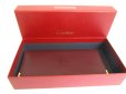 Photo12: Cartier Must de Cartier Bordeaux Leather Bifold Long Wallet #a782
