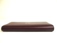 Photo6: Cartier Must de Cartier Bordeaux Leather Bifold Long Wallet #a782