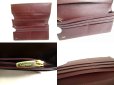 Photo8: Cartier Must de Cartier Bordeaux Leather Bifold Long Wallet #a782