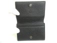 Photo8: GUCCI Logo Black Leather Business Card Credit Card Holder #a784