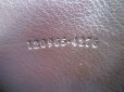 Photo11: GUCCI GG Guccissima Dark Brown Leather Card Holder #a785