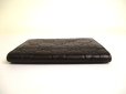 Photo6: GUCCI GG Guccissima Dark Brown Leather Card Holder #a785