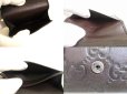 Photo9: GUCCI GG Guccissima Dark Brown Leather Card Holder #a785