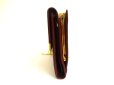Photo3: Cartier Must de Cartier Bordeaux Leather Flap Long Wallet #a786