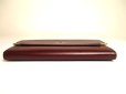 Photo5: Cartier Must de Cartier Bordeaux Leather Flap Long Wallet #a786