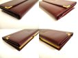 Photo7: Cartier Must de Cartier Bordeaux Leather Flap Long Wallet #a786