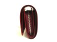 Photo3: Cartier Happy Birthday Bordeaux Calf Leather Bifold Wallet Purse #a787