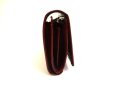 Photo4: Cartier Happy Birthday Bordeaux Calf Leather Bifold Wallet Purse #a787