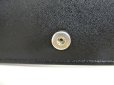 Photo11: BOTTEGA VENETA Intrecciato Cassette Black Leather Business Card Holder #a788