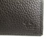Photo10: GUCCI Dark Brown Leather Bifold Bill Wallet #a791