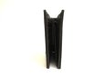 Photo4: BVLGARI Black Leather Coationg Canvas Mirerige Bifold Wallet #a797