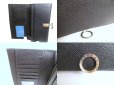 Photo8: BVLGARI Black Leather Logo Clip Flap Long Wallet #a800