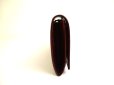 Photo4: Cartier Happy Birthday Bordeaux Calf Leather Bifold Long Wallet #a802