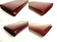 Photo7: Cartier Happy Birthday Bordeaux Calf Leather Bifold Long Wallet #a802
