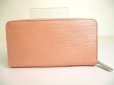 Photo2: LOUIS VUITTON Epi Light Pink Leather Round Zip Zippy Wallet Purse #a804 (2)