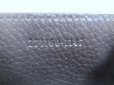 Photo11: GUCCI Metal Logo Black Leather Coin Purse #a806