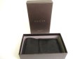 Photo12: GUCCI Imprimee Black Coating Canvas and Leather Cigarette Case #a807