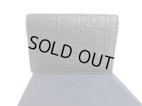Dior Black Leather Card Holder #a808