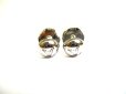 Photo4: LOUIS VUITTON Silver Metal Black Enamel LV Award Cufflinks #a809