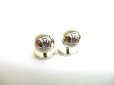 Photo7: LOUIS VUITTON Silver Metal Black Enamel LV Award Cufflinks #a809