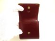 Photo8: Cartier Must de Cartier Bordeaux Leather Coin Purse #a811
