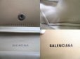 Photo10: BALENCIAGA Beige Leather Bifold Wallet Compact Wallet #a812