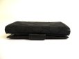 Photo6: GUCCI GG Black Canvas Black Leather Bifold Wallet Compact Wallet #a813