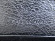 Photo10: BALENCIAGA Black Leather Flap Wallet The Classic Money #a816