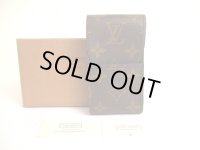 LOUIS VUITTON Monogram Leather Brown Cigarette Cases #a819