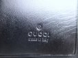 Photo10: GUCCI GG Black Canvas and Leather 6 Pics Key Chain #a820