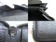 Photo10: GUCCI JUmbo GG Black Leather Round Zip Wallet #a821