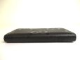 Photo5: GUCCI JUmbo GG Black Leather Round Zip Wallet #a821