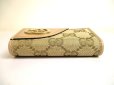 Photo6: GUCCI Interlocking G GG Canvas Light Pink Leather 6 Pics Key Chain #a824