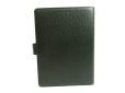 Photo2: LOUIS VUITTON Taiga Episea Leather Document Holders Medium Ring Agenda Cover #a826 (2)