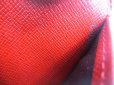 Photo11: LOUIS VUITTON Epi Red Document Holders Small Ring Agenda Cover #a827