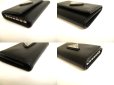 Photo7: PRADA Black Saffiano Leather 6 Pics Key Chain #a828
