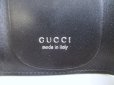 Photo10: GUCCI Vintage Black Leater 6 Pics Key Chain #a829