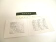 Photo11: GUCCI Vintage Black Leater 6 Pics Key Chain #a829
