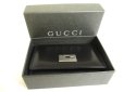 Photo12: GUCCI Vintage Black Leater 6 Pics Key Chain #a829