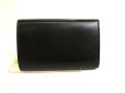Photo2: GUCCI Vintage Black Leater 6 Pics Key Chain #a829 (2)