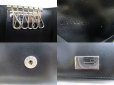 Photo9: GUCCI Vintage Black Leater 6 Pics Key Chain #a829